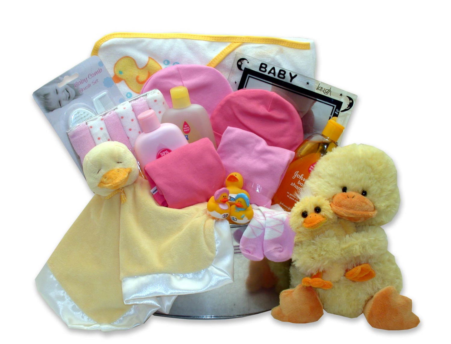 Bath Time Baby - Large Pink