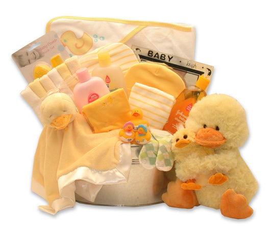 Bath Time Baby - Large Yellow