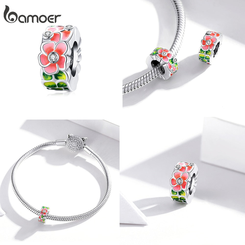 Colorful Birds & Flowers Leaves Spring Charms