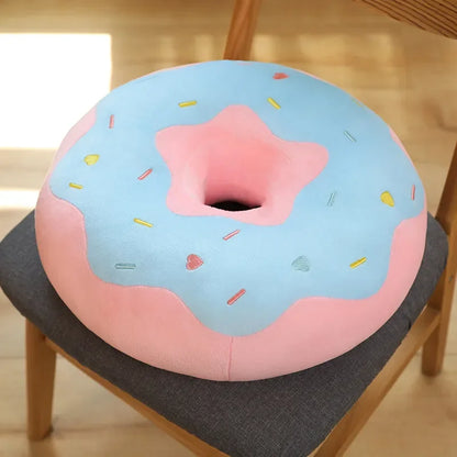 Sweet Buns Donut Soft Plush Pillow