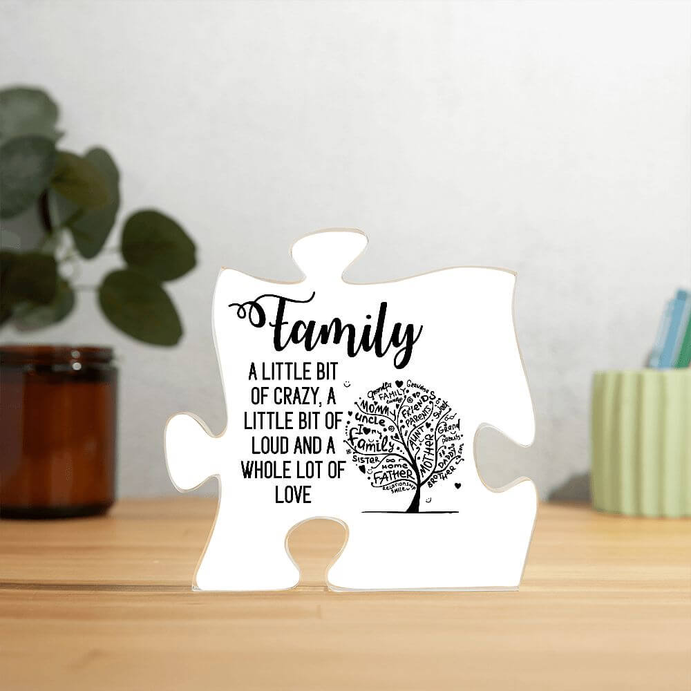 Acrylic Puzzle Family Plaque - Sweet Sentimental GiftsAcrylic Puzzle Family PlaqueFashion PlaqueSOFSweet Sentimental GiftsSO-10334105Acrylic Puzzle Family Plaque609567991679