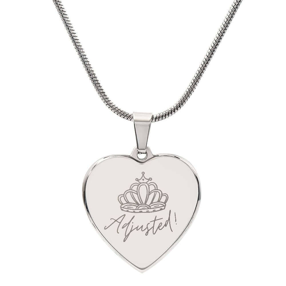 Adjust Your Crown - Necklace - Sweet Sentimental GiftsAdjust Your Crown - NecklaceNecklaceSOFSweet Sentimental GiftsSO-9294786Adjust your crown engraved necklace ideal for gifting. Mother's Day GiftsNoPolished Stainless Steel061004345344