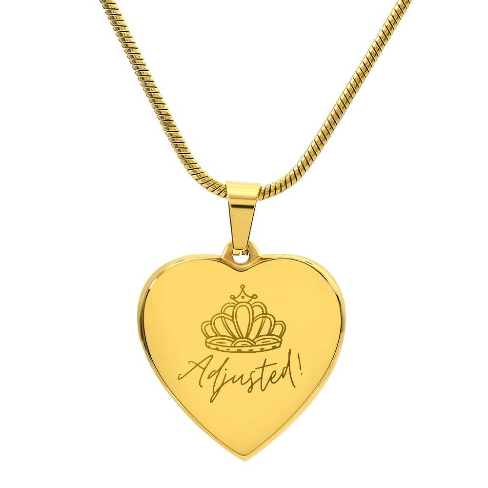 Adjust Your Crown - Necklace - Sweet Sentimental GiftsAdjust Your Crown - NecklaceNecklaceSOFSweet Sentimental GiftsSO-9294787Adjust your crown engraved necklace ideal for gifting. Mother's Day GiftsNo18k Yellow Gold Finish607729395907