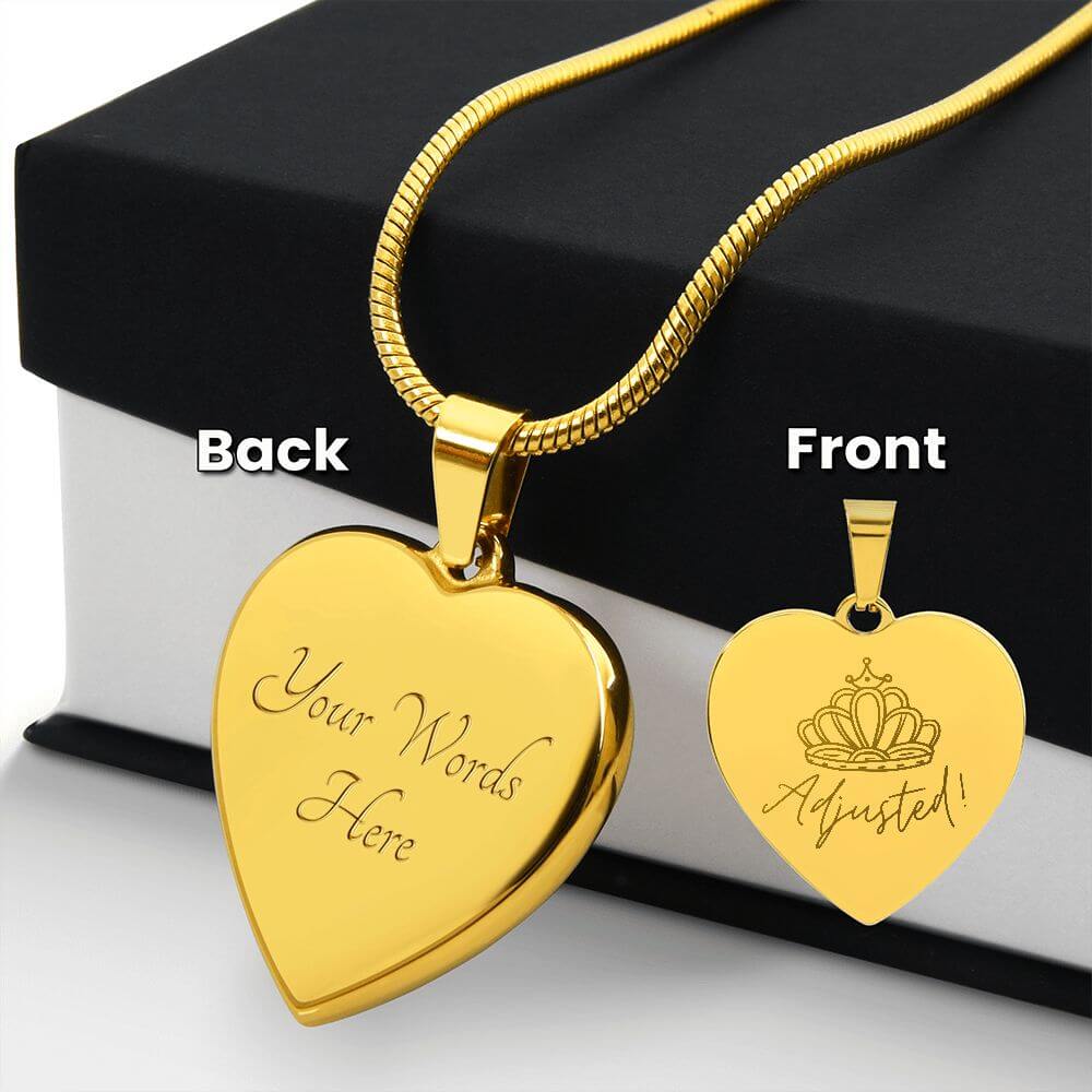 Adjust Your Crown - Necklace - Sweet Sentimental GiftsAdjust Your Crown - NecklaceNecklaceSOFSweet Sentimental GiftsSO-9294789Adjust your crown engraved necklace ideal for gifting. Mother's Day GiftsYes18k Yellow Gold Finish575303997031