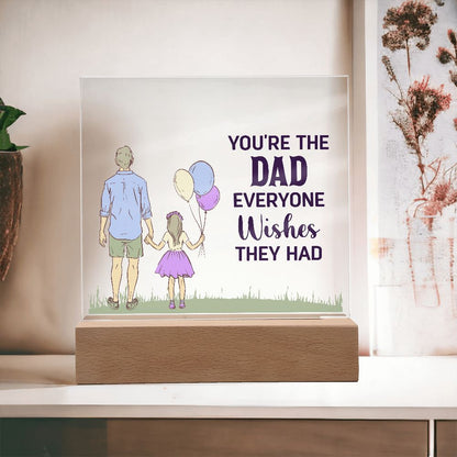 Best Dad Ever Square Acrylic Plaque - Sweet Sentimental GiftsBest Dad Ever Square Acrylic PlaqueFashion PlaqueSOFSweet Sentimental GiftsSO-10644141Best Dad Ever Square Acrylic PlaqueWooden Base899234759057