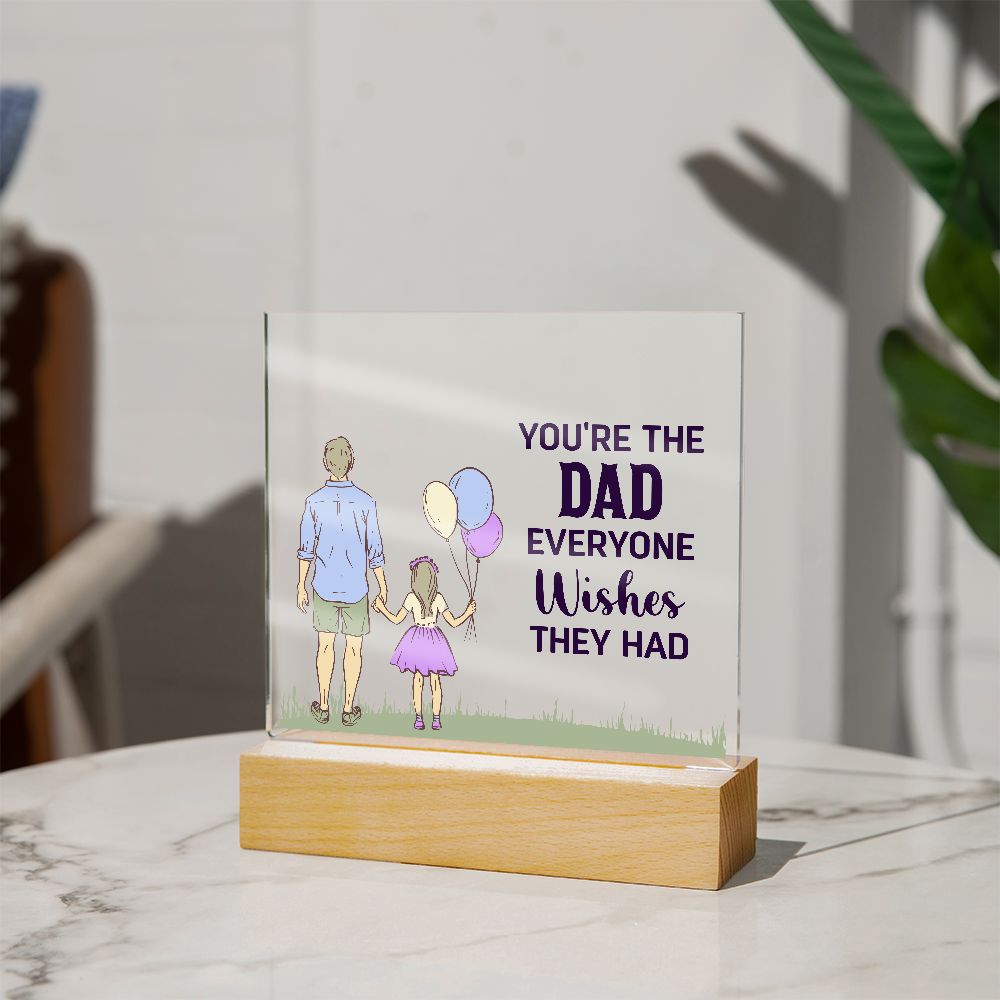 Best Dad Ever Square Acrylic Plaque - Sweet Sentimental GiftsBest Dad Ever Square Acrylic PlaqueFashion PlaqueSOFSweet Sentimental GiftsSO-10644141Best Dad Ever Square Acrylic PlaqueWooden Base899234759057