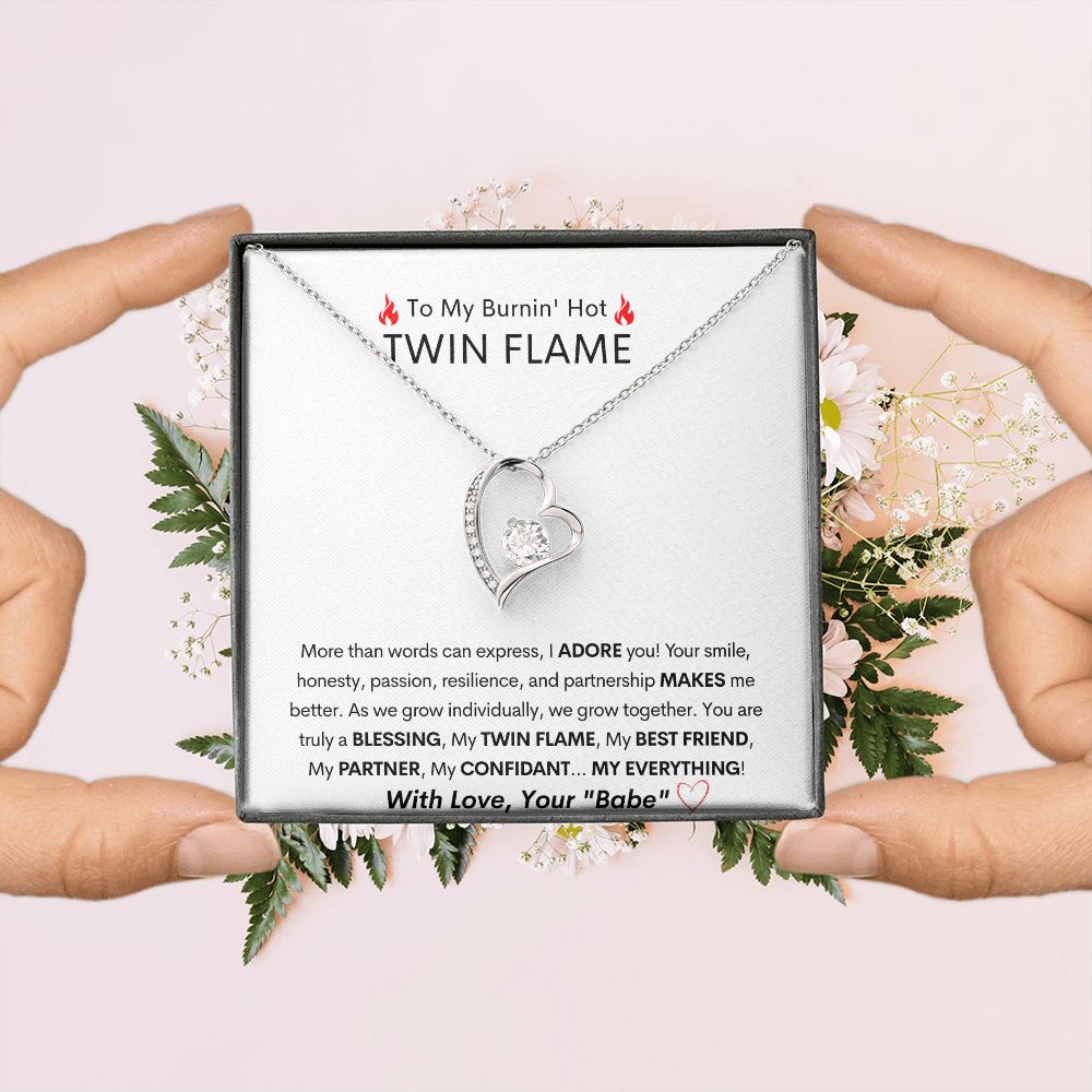 Burnin' Hot Twin Flame Forever Love Necklace - Sweet Sentimental GiftsBurnin' Hot Twin Flame Forever Love NecklaceNecklaceSOFSweet Sentimental GiftsSO-8906547Burnin' Hot Twin Flame Forever Love NecklaceLuxury Box14k White Gold Finish068723025533