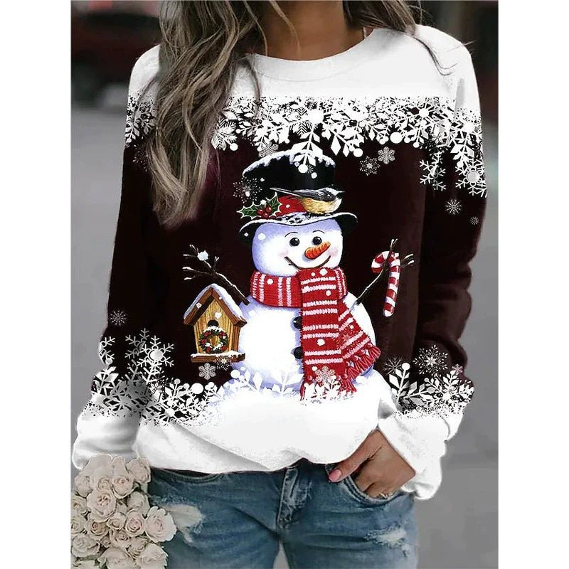 Christmas Snowman Sweater - Sweet Sentimental GiftsChristmas Snowman SweaterWomen's ClothingFabulous JewellerySweet Sentimental Gifts68980495-Blue-SChristmas Snowman SweaterSBlue615211104388