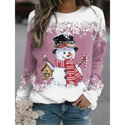 Christmas Snowman Sweater - Sweet Sentimental GiftsChristmas Snowman SweaterWomen's ClothingFabulous JewellerySweet Sentimental Gifts68980495-Pink-SChristmas Snowman SweaterSPink796803478978