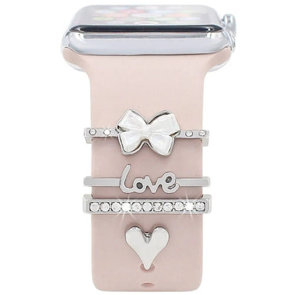 Diamond Ornament Strap Decorative Ring For Apple Watch Band - Sweet Sentimental GiftsDiamond Ornament Strap Decorative Ring For Apple Watch BandCharmsLove Yo-YoSweet Sentimental Gifts1005005976497068-silver 246837516697898silver 2187154178080