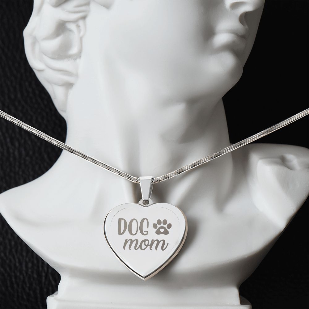 Dog Mom Engraved Heart Necklace - Sweet Sentimental GiftsDog Mom Engraved Heart NecklaceNecklaceSOFSweet Sentimental GiftsSO-10862606Dog Mom Engraved Heart NecklaceYes18k Yellow Gold Finish149049939190