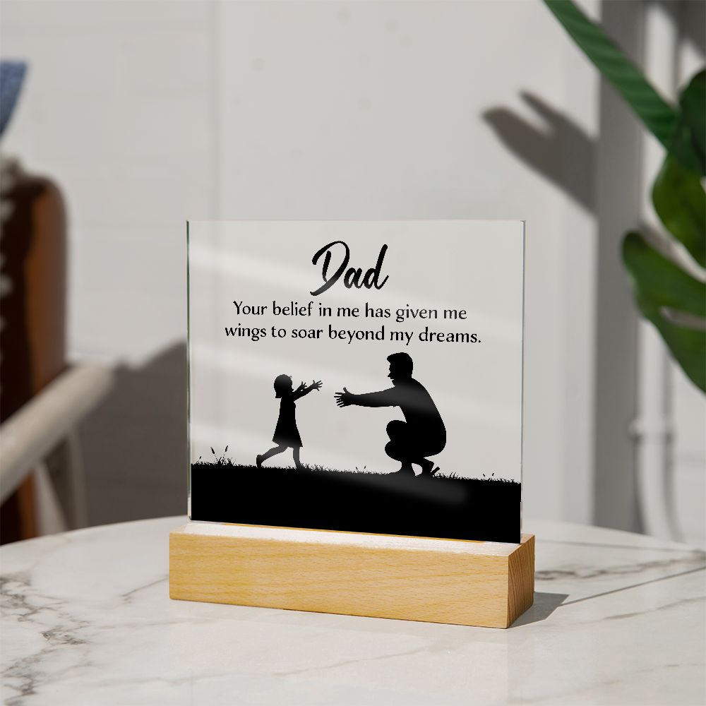 Father's Day Square Acrylic Plaque - Sweet Sentimental GiftsFather's Day Square Acrylic PlaqueFashion PlaqueSOFSweet Sentimental GiftsSO-10643856Father's Day Square Acrylic PlaqueWooden Base249213202959