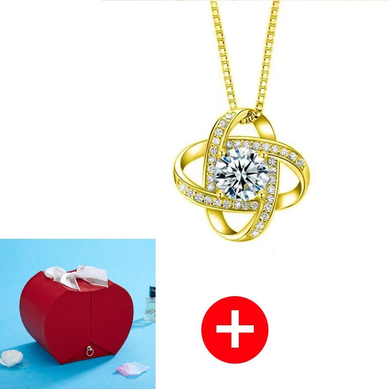 Flower Gift Box - Sweet Sentimental GiftsFlower Gift BoxNecklaceEternal RoseSweet Sentimental Gifts3256802988973853-red style 3Flower Gift BoxRed Box w/ Gold Infinity Loop Message Necklace727145927862