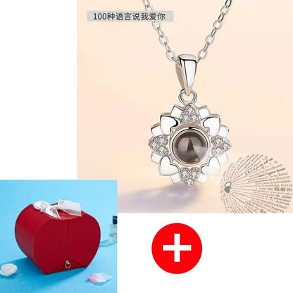 Flower Gift Box - Sweet Sentimental GiftsFlower Gift BoxNecklaceEternal RoseSweet Sentimental Gifts3256802988973853-red style 8Flower Gift BoxRed Box w/ Silver Star Heart Message Necklace148287602378