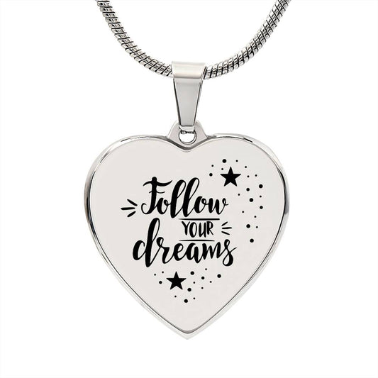 Follow Your Heart Engraved Necklace - Sweet Sentimental GiftsFollow Your Heart Engraved NecklaceJewelrySOFSweet Sentimental GiftsSO-10862637Follow Your Heart Engraved NecklaceNoPolished Stainless Steel085154348741