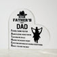 Happy Father's Day Dad Heart Shaped Acrylic Plaque - Sweet Sentimental GiftsHappy Father's Day Dad Heart Shaped Acrylic PlaqueFashion PlaqueSOFSweet Sentimental GiftsSO-10644182Happy Father's Day Dad Heart Shaped Acrylic Plaque963908080720