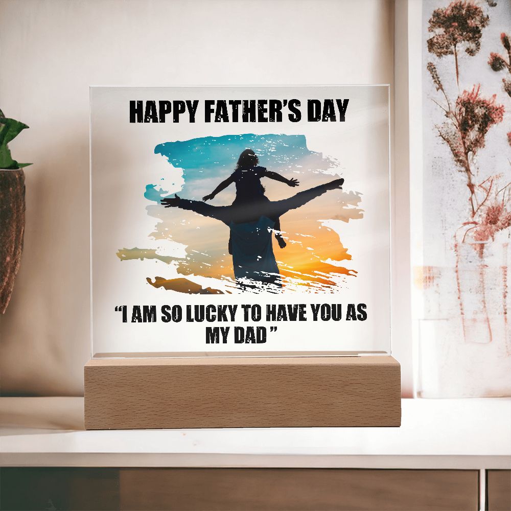 Happy Father's Day Square Acrylic Plaque - Sweet Sentimental GiftsHappy Father's Day Square Acrylic PlaqueFashion PlaqueSOFSweet Sentimental GiftsSO-10643874Happy Father's Day Square Acrylic PlaqueWooden Base793567833975