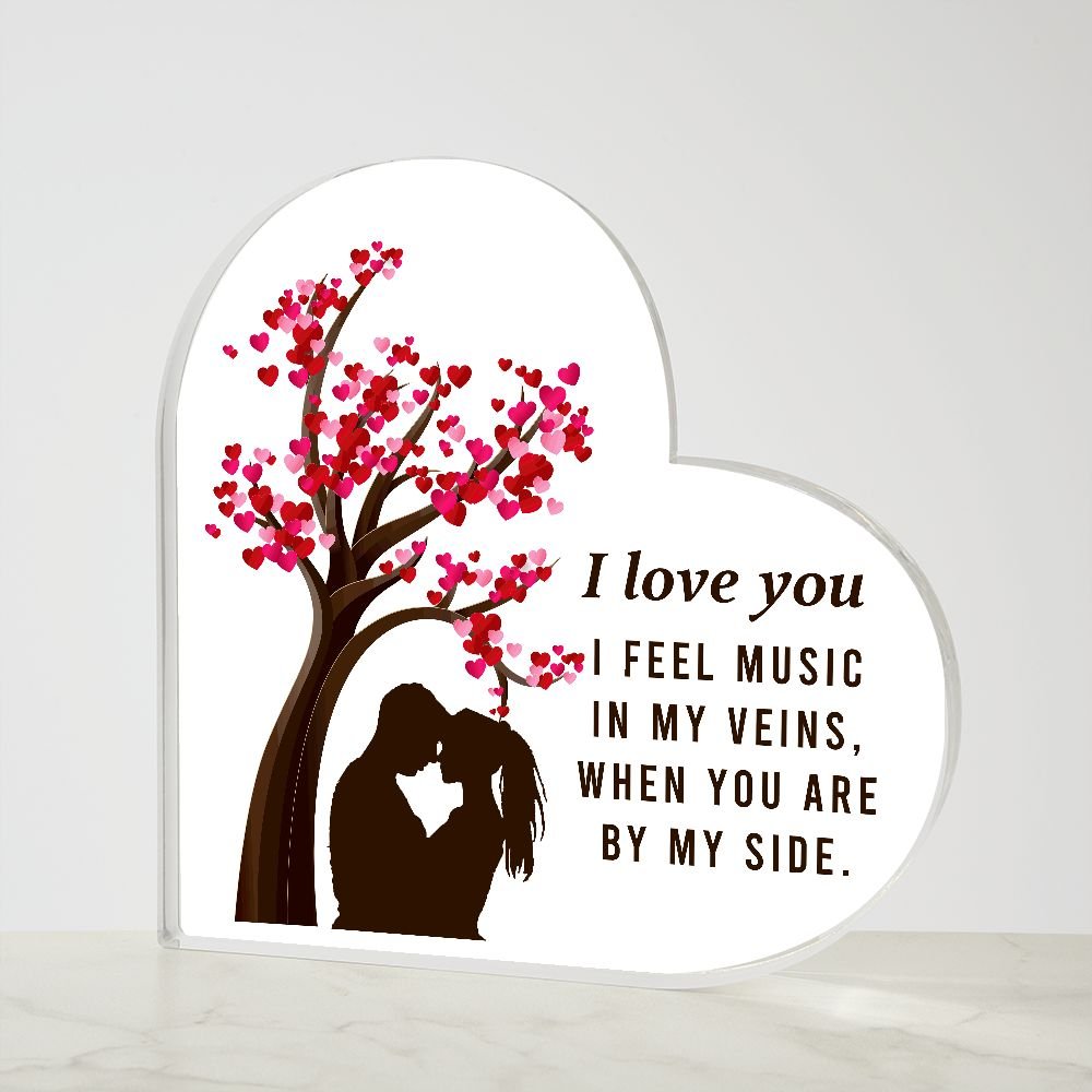 Heart Shaped Acrylic In My Veins Plaque - Sweet Sentimental GiftsHeart Shaped Acrylic In My Veins PlaqueFashion PlaqueSOFSweet Sentimental GiftsSO-10334457Heart Shaped Acrylic In My Veins Plaque914159365180