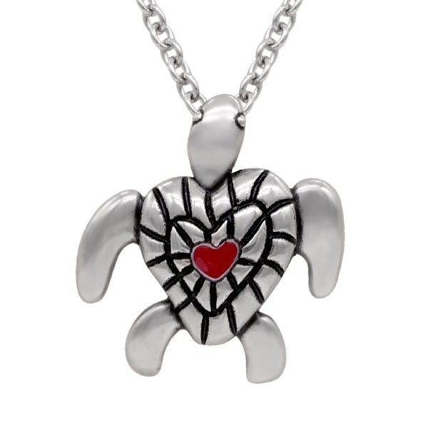 Heart Shell Turtle Necklace - Sweet Sentimental GiftsHeart Shell Turtle NecklaceNecklaceBlue AsteriaSweet Sentimental GiftsPRODUCTHeart Shell Turtle Necklace036496238184