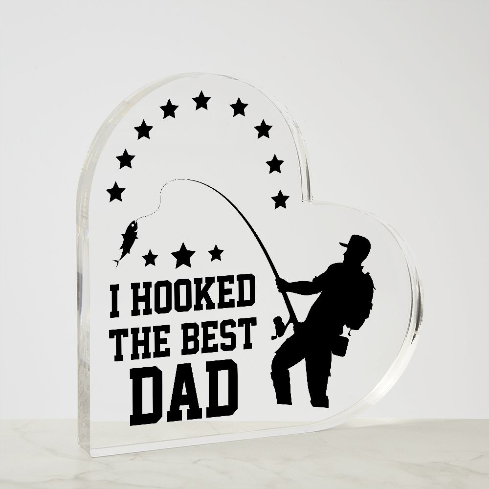 I Hooked The Best Dad Heart Acrylic Plaque - Sweet Sentimental GiftsI Hooked The Best Dad Heart Acrylic PlaqueFashion PlaqueSOFSweet Sentimental GiftsSO-10644197I Hooked The Best Dad Heart Acrylic Plaque844696265776