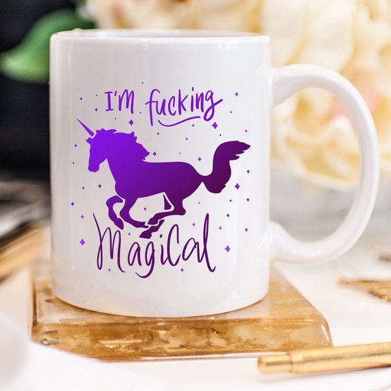 I'm Magical Unicorn Mug - Sweet Sentimental GiftsI'm Magical Unicorn MugMugsMagenta ShadowSweet Sentimental GiftsALLWHITE15OZI'm Magical Unicorn MugAll White 15 oz506655818514