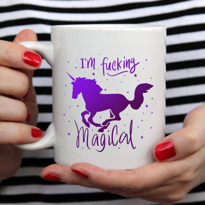 I'm Magical Unicorn Mug - Sweet Sentimental GiftsI'm Magical Unicorn MugMugsMagenta ShadowSweet Sentimental GiftsBLACKHANDLE11OZI'm Magical Unicorn MugBlack Handle 11 oz401663781488