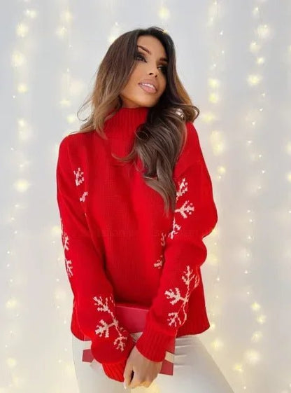 Knitted Turtleneck Christmas Sweater - Sweet Sentimental GiftsKnitted Turtleneck Christmas SweaterWomen's ClothingYDXYSweet Sentimental Gifts52845698-YY203-SKnitted Turtleneck Christmas SweaterSYY203481023153438