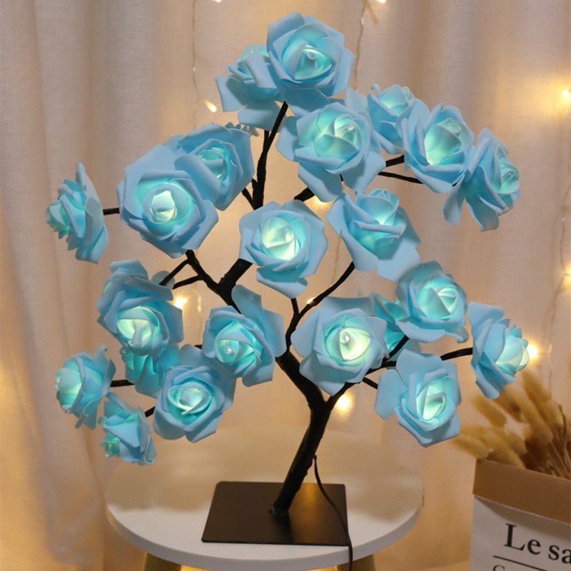 LED Lamp Rose Flower Tree - Sweet Sentimental GiftsLED Lamp Rose Flower TreeLED lampBR LIGHTSweet Sentimental Gifts3256804257349065-blue 33cm By USBLED Lamp Rose Flower Treeblue 33cm By USB