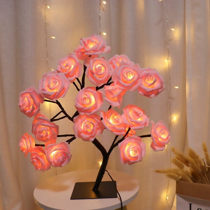 LED Lamp Rose Flower Tree - Sweet Sentimental GiftsLED Lamp Rose Flower TreeLED lampBR LIGHTSweet Sentimental Gifts3256804257349065-pink By USBLED Lamp Rose Flower Treepink By USB