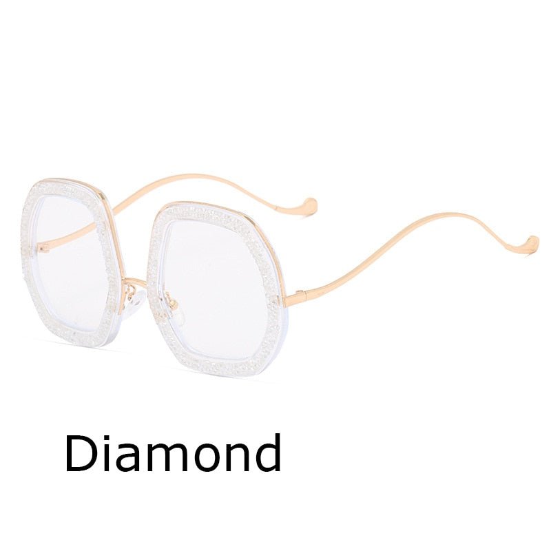 Luxury Big Frame Crystal Sunglasses - Sweet Sentimental GiftsLuxury Big Frame Crystal SunglassesFashion AccessoriesFenQiqiSweet Sentimental Gifts3256802874368483-Diamond C7-China-As pic showedLuxury Big Frame Crystal SunglassesGoldChinaDiamond White