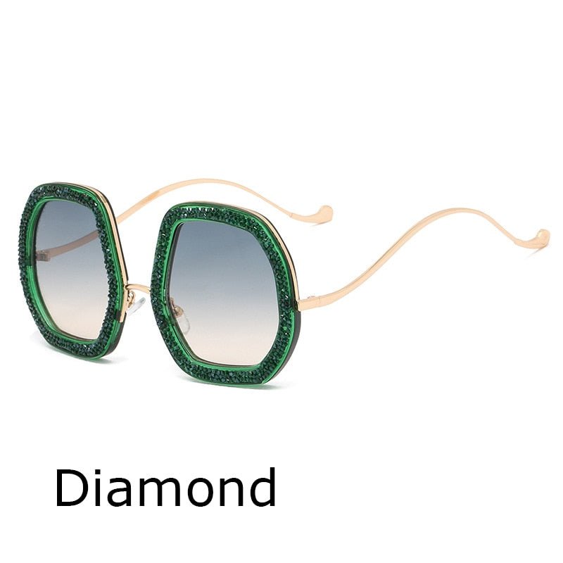 Luxury Big Frame Crystal Sunglasses - Sweet Sentimental GiftsLuxury Big Frame Crystal SunglassesFashion AccessoriesFenQiqiSweet Sentimental Gifts3256802874368483-Diamond C8-China-As pic showedLuxury Big Frame Crystal SunglassesGoldChinaDiamond Green