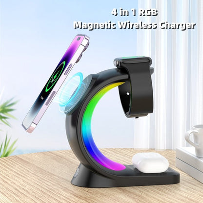Magnetic Wireless Fast Charger Atmosphere Light Station For Airpods Pro, iPhone, & Watch - Sweet Sentimental GiftsMagnetic Wireless Fast Charger Atmosphere Light Station For Airpods Pro, iPhone, & WatchPhone Fashion AccessoriesCJDropshippingSweet Sentimental GiftsCJYD179346901AZMagnetic Wireless Fast Charger Atmosphere Light Station For Airpods Pro, iPhone, & WatchBlackUS985523401NaN