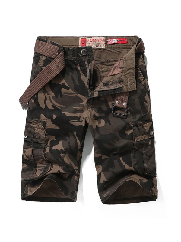 Men's Belted Camo Slim Military Cargo Shorts - Sweet Sentimental GiftsMen's Belted Camo Slim Military Cargo ShortskakacloSweet Sentimental GiftsFSZM01900_BR_29_NUBMen's Belted Camo Slim Military Cargo Shorts29Brown73045850