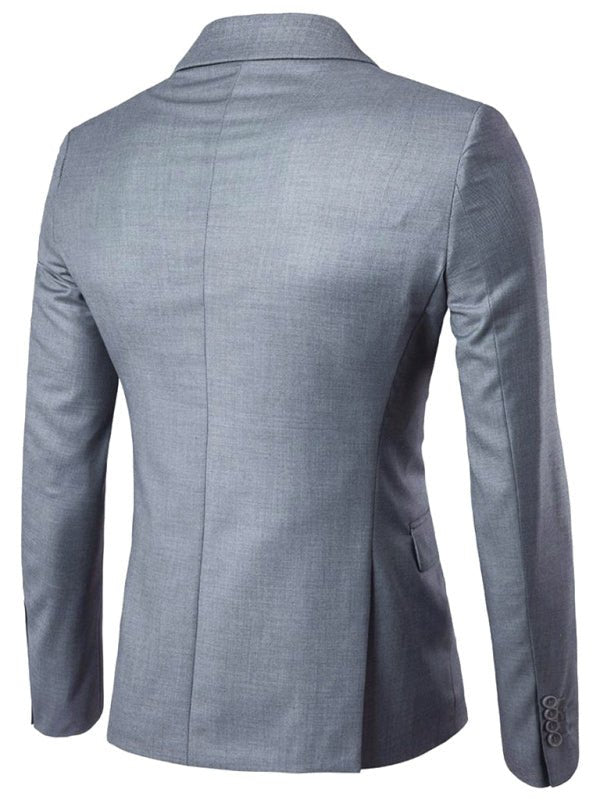 Men's Business Slim Suit Jacket Single Suit - Sweet Sentimental GiftsMen's Business Slim Suit Jacket Single SuitkakacloSweet Sentimental GiftsFSZM01438_GR_M_NUBMen's Business Slim Suit Jacket Single SuitMGrey88536185