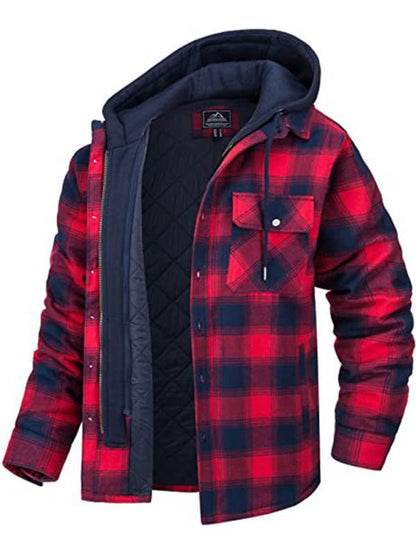 Men’s Plaid Pattern Flannel Contrast With Quilted Lined Hoodie Shirt Jacket - Sweet Sentimental GiftsMen’s Plaid Pattern Flannel Contrast With Quilted Lined Hoodie Shirt JacketkakacloSweet Sentimental GiftsFSZM01508_PAT2_S_NUBMen’s Plaid Pattern Flannel Contrast With Quilted Lined Hoodie Shirt JacketSPrint 264204121