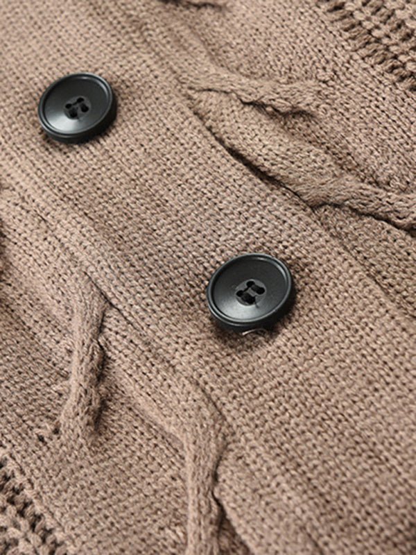 Men’s Solid Color Shawl Collar Button-up Closure Cable Knit Sweater - Sweet Sentimental GiftsMen’s Solid Color Shawl Collar Button-up Closure Cable Knit SweaterkakacloSweet Sentimental GiftsFSZM01509_K_S_NUBMen’s Solid Color Shawl Collar Button-up Closure Cable Knit SweaterSKhaki