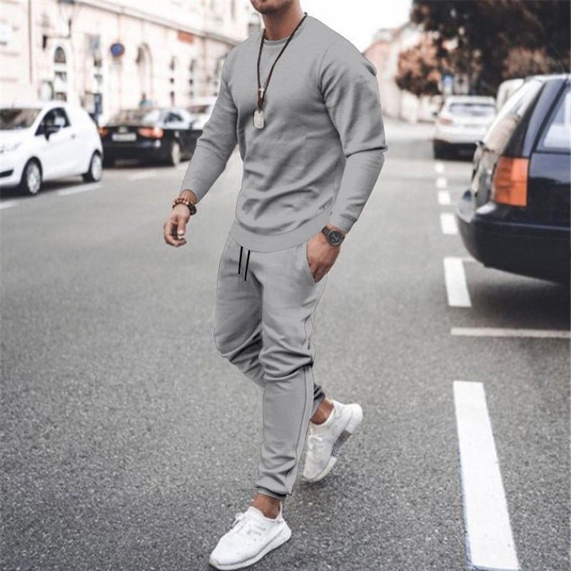 Men's Solid Color Sweatshirt And Sweatpant Two Piece Sets - Sweet Sentimental GiftsMen's Solid Color Sweatshirt And Sweatpant Two Piece SetskakacloSweet Sentimental GiftsFSZM01588_LGR_M_NUBMen's Solid Color Sweatshirt And Sweatpant Two Piece SetsMMisty grey