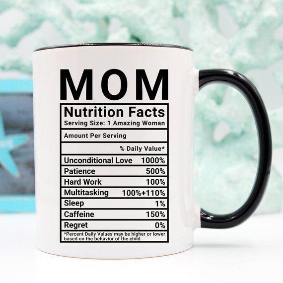 Mother's Day Coffee Mug - Mom Nutrition Facts - Sweet Sentimental GiftsMother's Day Coffee Mug - Mom Nutrition FactsMugsMagenta ShadowSweet Sentimental GiftsBLACKHANDLE11OZMother's Day Coffee Mug - Mom Nutrition FactsBlack Handle 11 oz049397082923