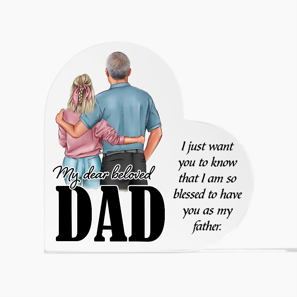 My Dear Beloved Dad Heart Plaque - Sweet Sentimental GiftsMy Dear Beloved Dad Heart PlaqueFashion PlaqueSOFSweet Sentimental GiftsSO-10644208My Dear Beloved Dad Heart Plaque874165765452