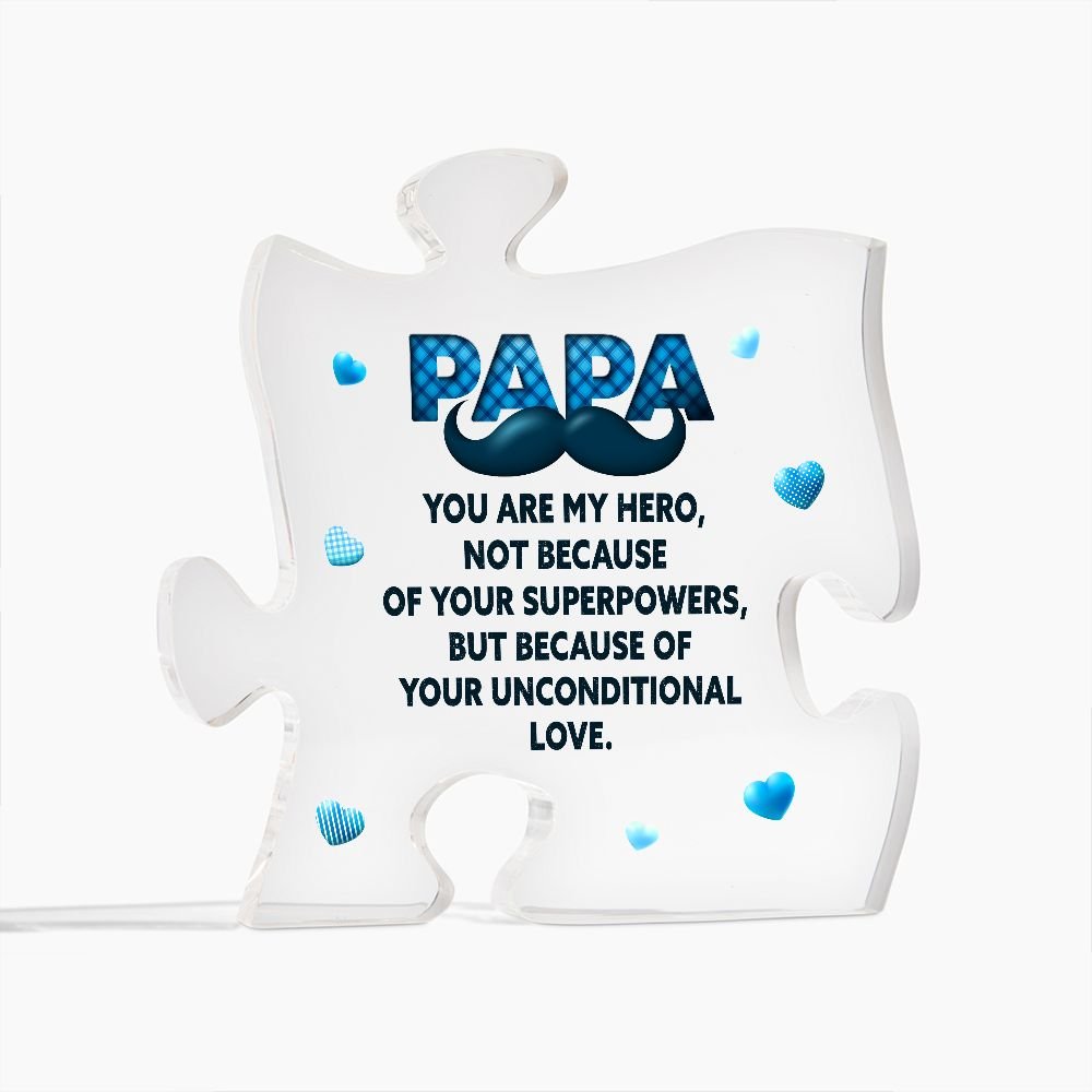Papa for Father's Day Puzzle Plaque - Sweet Sentimental GiftsPapa for Father's Day Puzzle PlaqueFashion PlaqueSOFSweet Sentimental GiftsSO-10644346Papa for Father's Day Puzzle Plaque258506369682