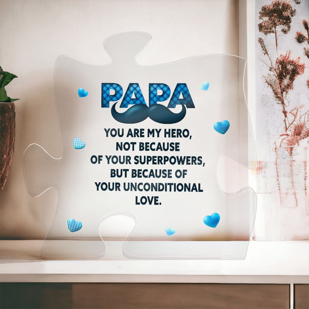 Papa for Father's Day Puzzle Plaque - Sweet Sentimental GiftsPapa for Father's Day Puzzle PlaqueFashion PlaqueSOFSweet Sentimental GiftsSO-10644346Papa for Father's Day Puzzle Plaque258506369682
