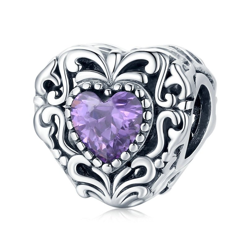Purple Shining Stone Collection Charms Love Drop - Sweet Sentimental GiftsPurple Shining Stone Collection Charms Love Dropwomen’s braceletBamoerSweet Sentimental Gifts3256803606503441-SCC1929Purple Shining Stone Collection Charms Love DropBold Purple Heart Charm994613739078