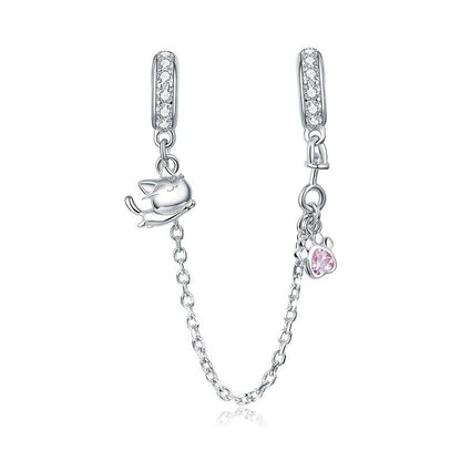 Safety Chain Charms Collection - Sweet Sentimental GiftsSafety Chain Charms CollectionCharmsBamoerSweet Sentimental Gifts3256804616016669-BSC243Safety Chain Charms CollectionFat Cat and Pink Paw Safety Chain Charm100184443768