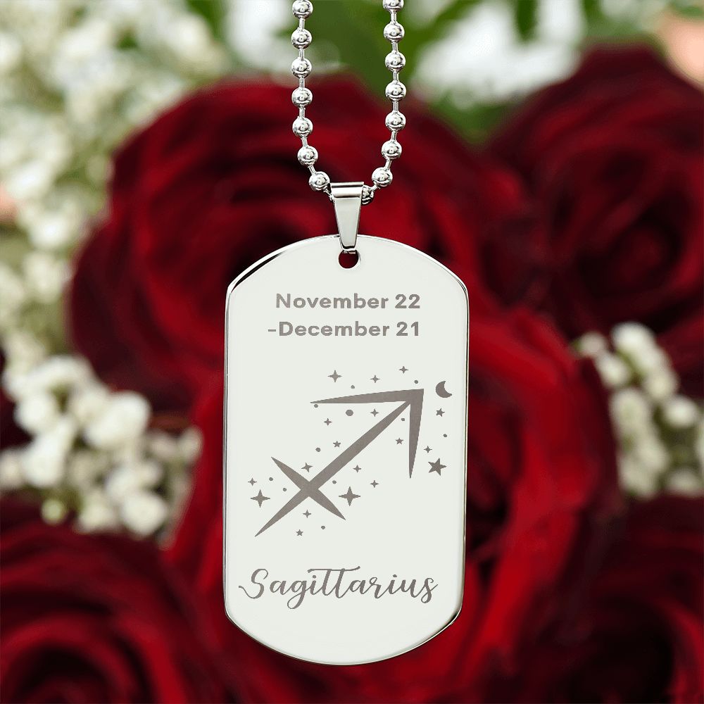 Sagittarius Sign - Dog Tag Necklace - Sweet Sentimental GiftsSagittarius Sign - Dog Tag NecklaceDog TagSOFSweet Sentimental GiftsSO-9507688Sagittarius Sign - Dog Tag NecklaceNoPolished Stainless Steel925919031474