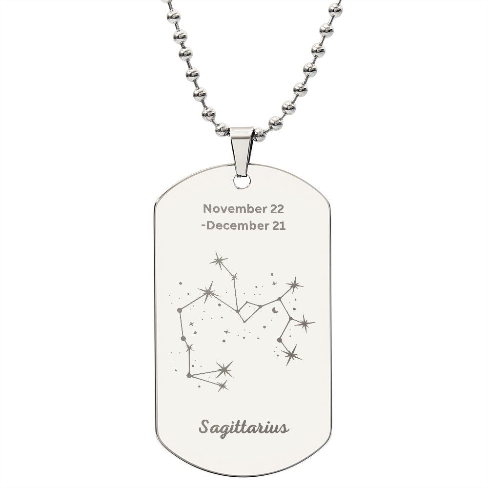 Sagittarius Stars - Keychain - Sweet Sentimental GiftsSagittarius Stars - KeychainDog TagSOFSweet Sentimental GiftsSO-9507736Sagittarius Stars - KeychainNoPolished Stainless Steel