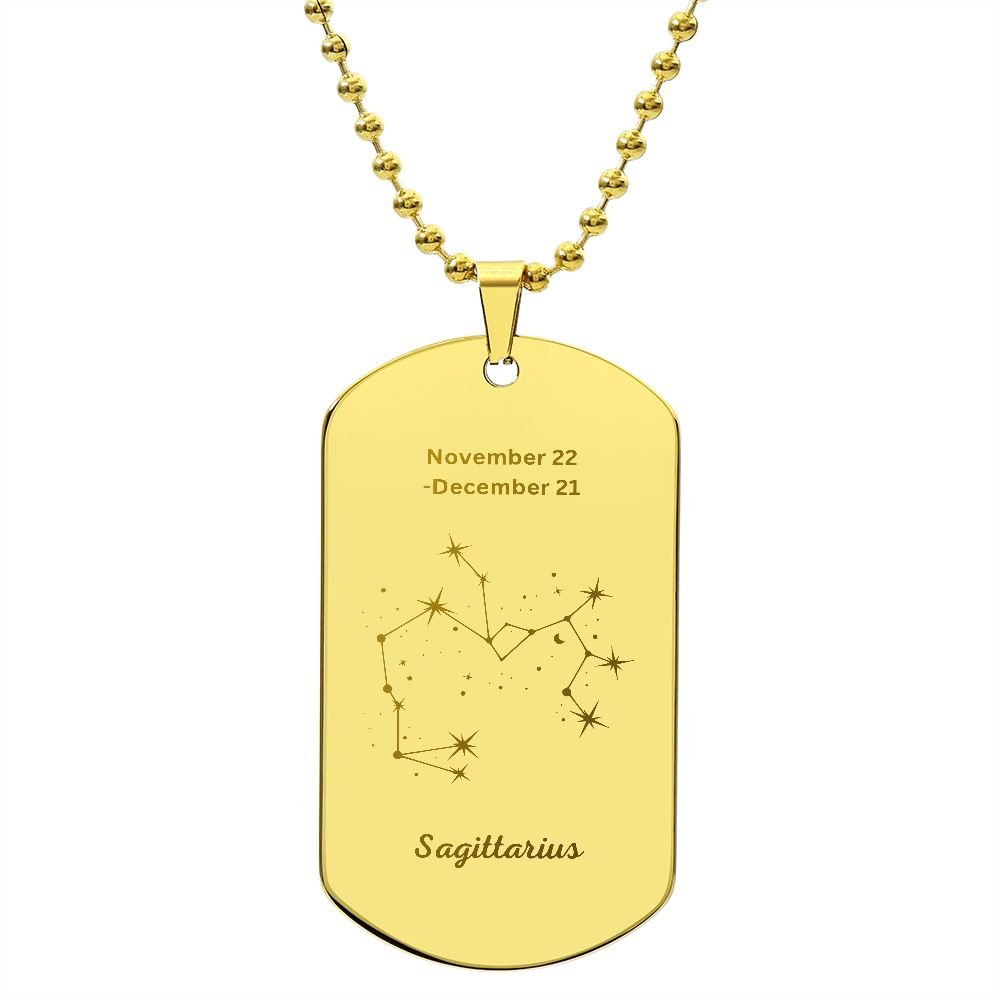 Sagittarius Stars - Keychain - Sweet Sentimental GiftsSagittarius Stars - KeychainDog TagSOFSweet Sentimental GiftsSO-9507737Sagittarius Stars - KeychainNo18k Yellow Gold Finish
