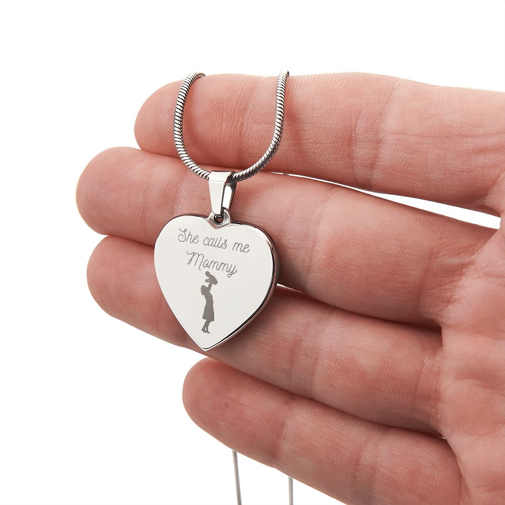 She Calls Me Mommy - Necklace - Sweet Sentimental GiftsShe Calls Me Mommy - NecklaceNecklaceSOFSweet Sentimental GiftsSO-9294307She Calls Me Mommy - NecklaceNoPolished Stainless Steel409623255994