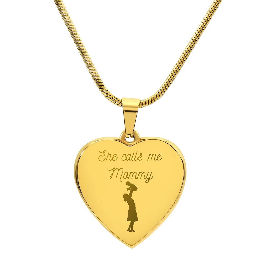 She Calls Me Mommy - Necklace - Sweet Sentimental GiftsShe Calls Me Mommy - NecklaceNecklaceSOFSweet Sentimental GiftsSO-9294310She Calls Me Mommy - NecklaceNo18k Yellow Gold Finish247064403204