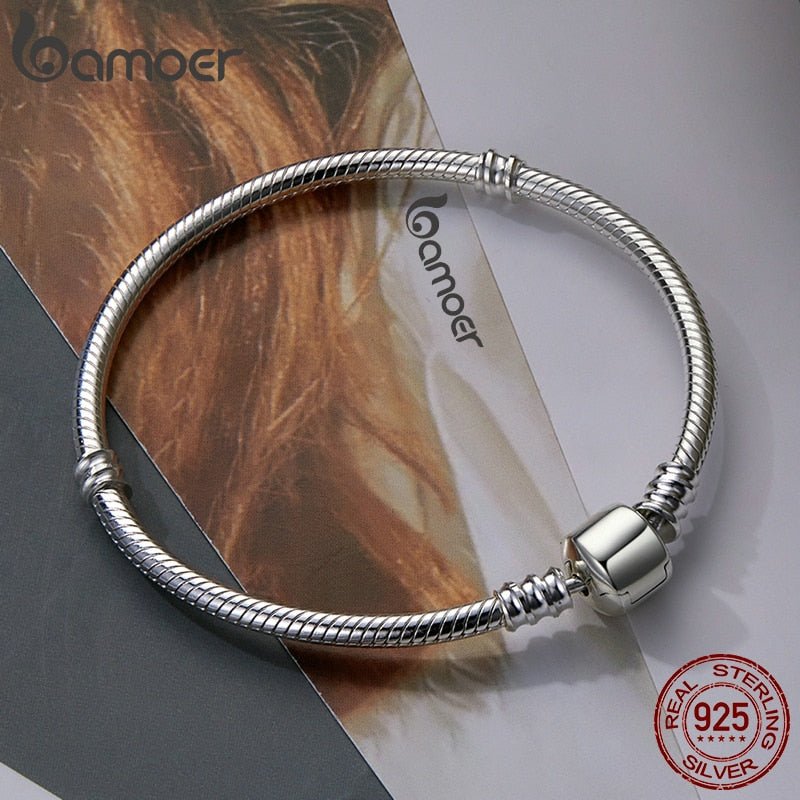 Silver Snake Chain Bracelet for Charms - Sweet Sentimental GiftsSilver Snake Chain Bracelet for Charmswomen’s braceletBamoerSweet Sentimental Gifts2251832621285357-China-17CMSilver Snake Chain Bracelet for Charms17CMSilver Snake Chain Bracelet471862146128