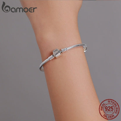 Silver Snake Chain Bracelet for Charms - Sweet Sentimental GiftsSilver Snake Chain Bracelet for Charmswomen’s braceletBamoerSweet Sentimental Gifts2251832621285357-China-18CMSilver Snake Chain Bracelet for Charms18CMSilver Snake Chain Bracelet122887247160